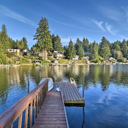The Peacock House - Waterfront Home With Hot Tub! Олімпія Екстер'єр фото