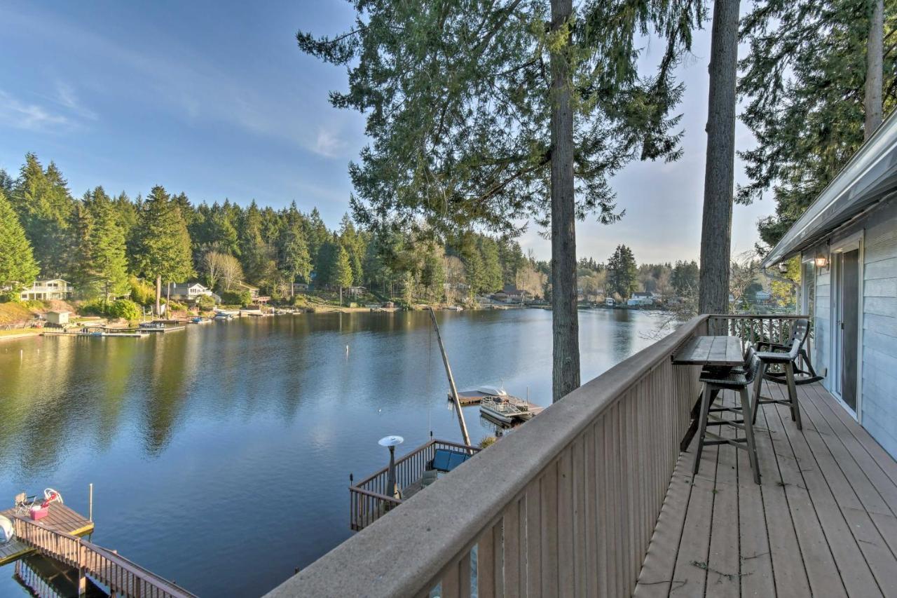 The Peacock House - Waterfront Home With Hot Tub! Олімпія Екстер'єр фото