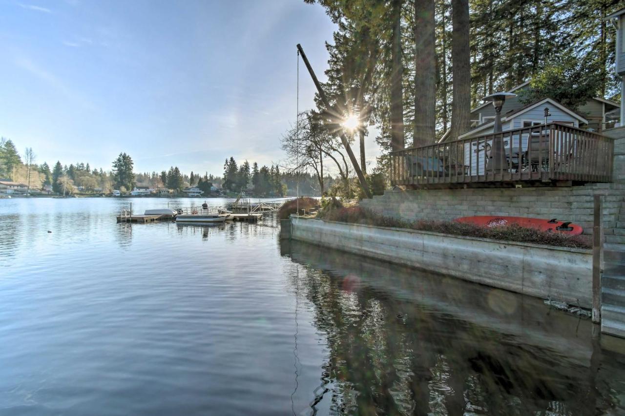 The Peacock House - Waterfront Home With Hot Tub! Олімпія Екстер'єр фото